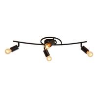 DECKENSTRAHLER Leighton 4-flammig 67/10/20cm - Schwarz, Metall (67/10/20cm) - Nettlife