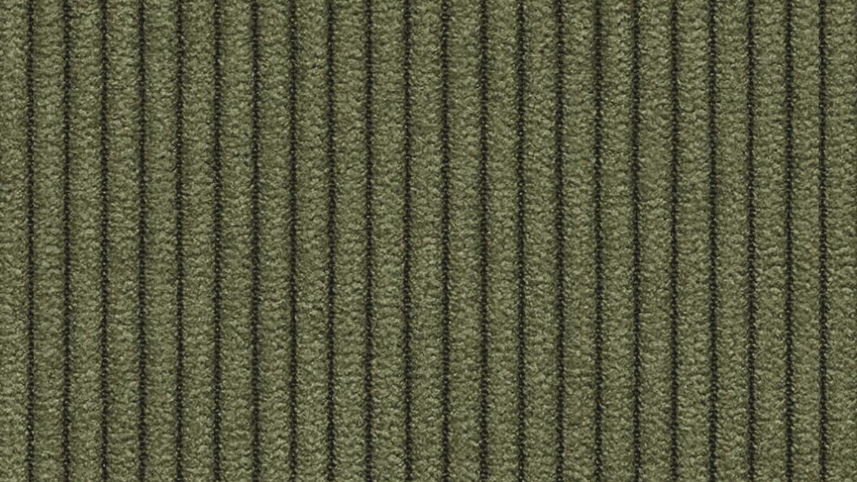 ECKSOFA VILT 3-Sitzer, olive - Schwarz/Olivgrün, Holzwerkstoff/Textil (221/156cm) - Wozimo