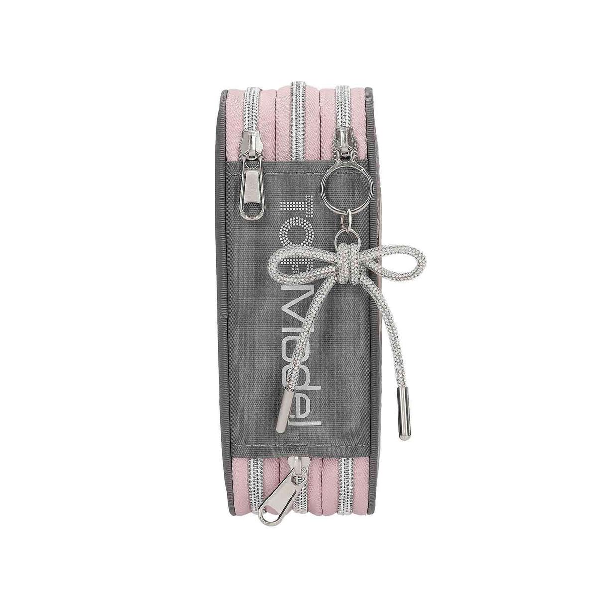 3-FACH FEDERTASCHE MY BFF TOPModel altrosa 7,5 x 13 x 20 cm - Altrosa, Kunststoff (13/20/7.5cm) - Depesche Germany