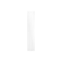 BADHEIZKÖRPER Stella 260x1400 mm Weiß mit Mittelanschluss - Weiß, Metall (26/140/5cm) - LuxeBath