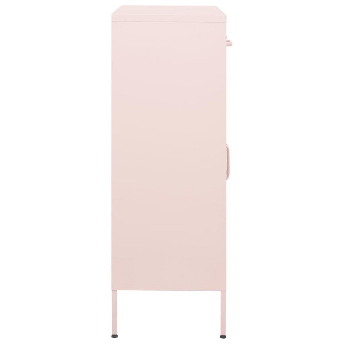 MEHRZWECKSCHRANK Watson 80/35/101.5 cm - Grau, Metall (80/101.5/35cm) - Nettlife