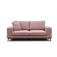 SOFA MEDIOLANE 2,5-Sitzer, hellrot - Hellrot, Holzwerkstoff/Textil (203/87/96cm) - Wozimo