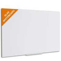 WHITEBOARD Glas 60x90 cm hängend - Weiß, Glas (90/60/1cm) - K-Möbel