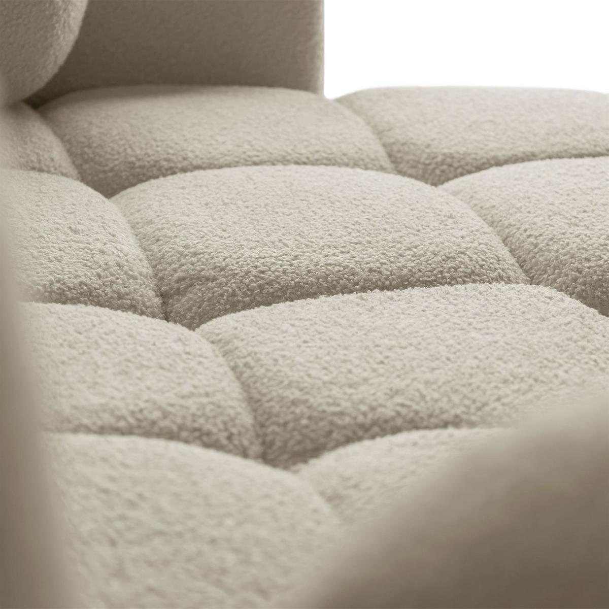 AUSZIEHBARES Ecksofa GAMMA mit Schlaffunktion Quelle 16 - Beige, Textil (217/145cm) - Lookway