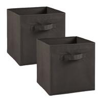 2-KUBIKFELSEN- 28x28x28cm - Taupe, Wellpappe (28/28/28cm) - Calicosy