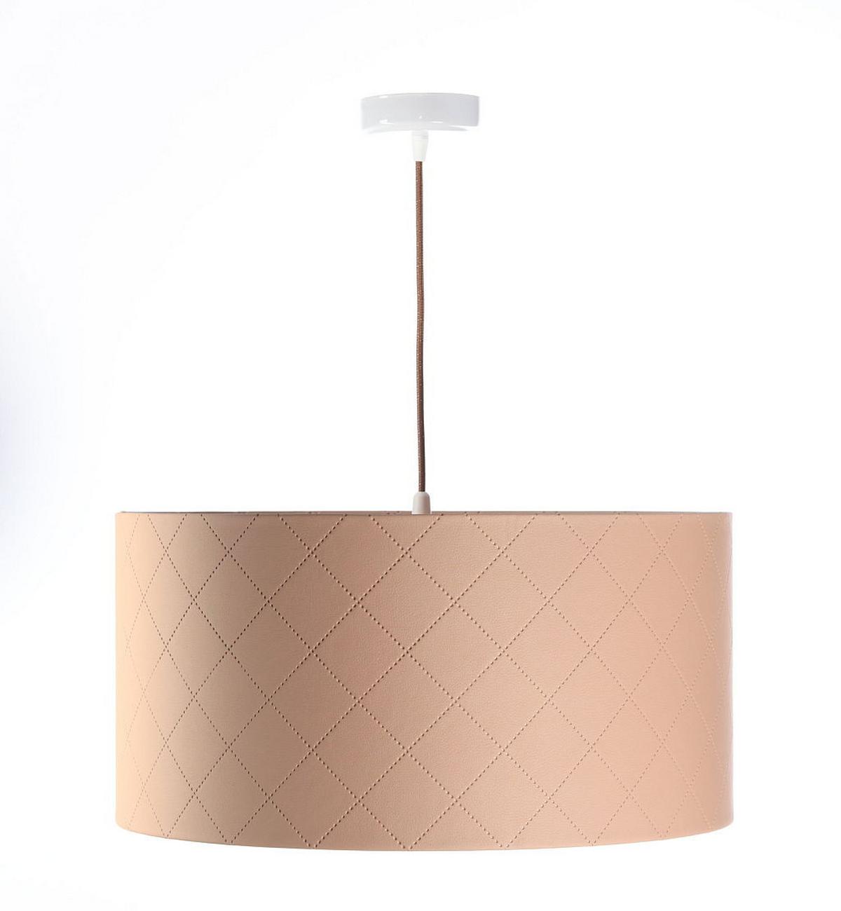 HÄNGELEUCHTE Kupfer 50/25 cm - Beige/Kupferfarben, Kunststoff (50/0.8/25cm) - ONZENO