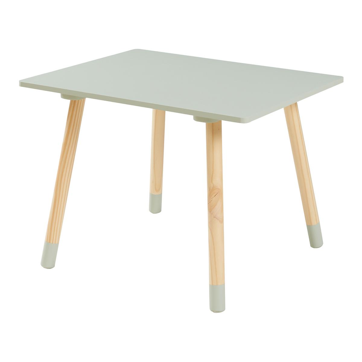 KINDERSITZGRUPPE Hovle - Mintgrün, Holz/Holzwerkstoff (60/44/48cm) - [en.casa]