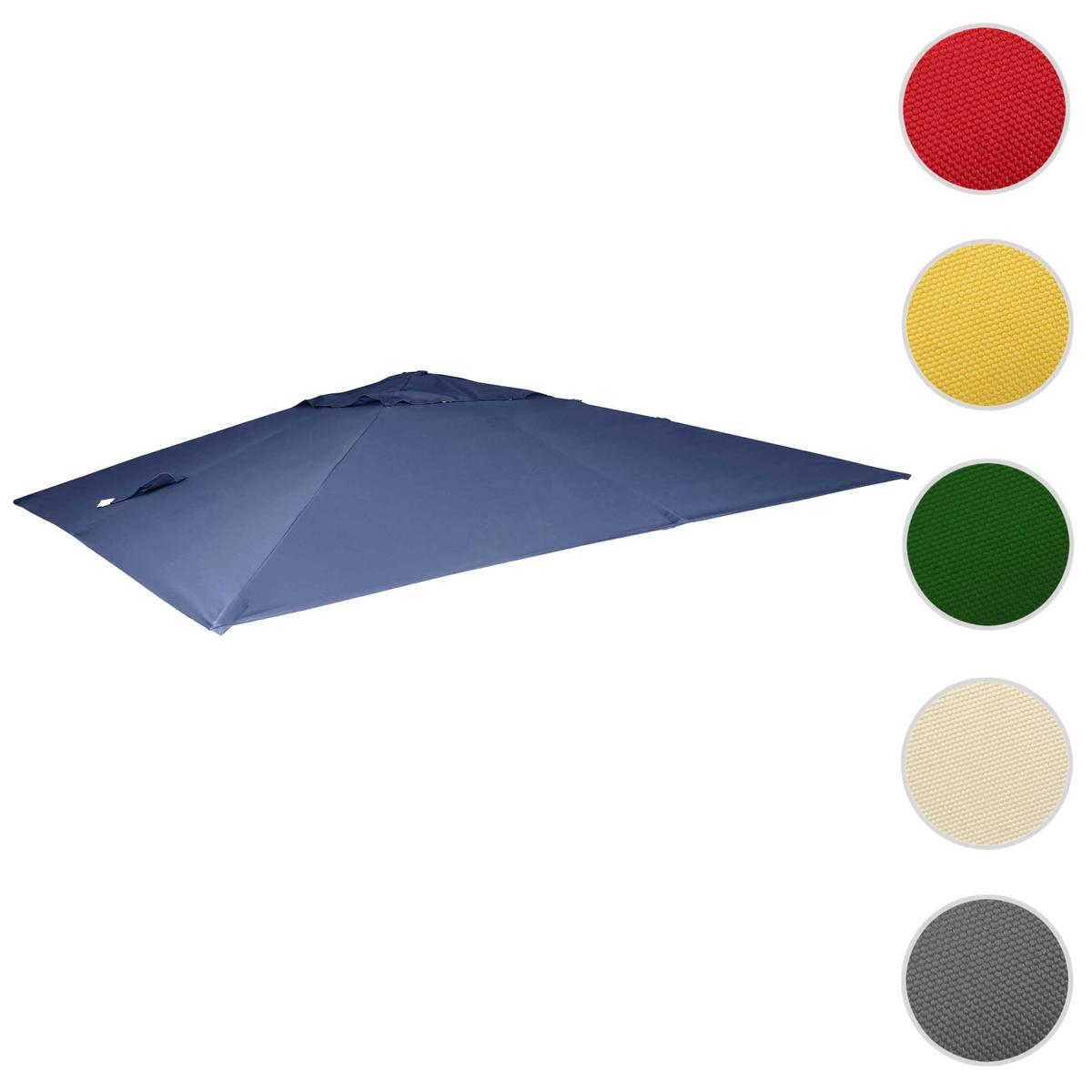 ERSATZ-BEZUG FÜR SCHIRM Blau - Blau, Textil (295/295cm) - MCW