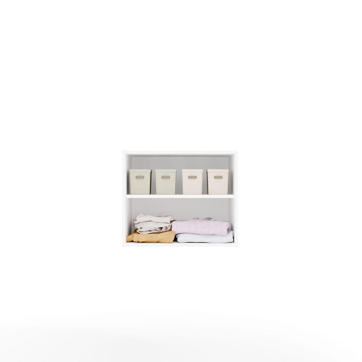 SCHRANK Weiß 60/50/50 - Weiß, Holzwerkstoff (60/50/50cm) - RAUMHIRSCH FURNITURE