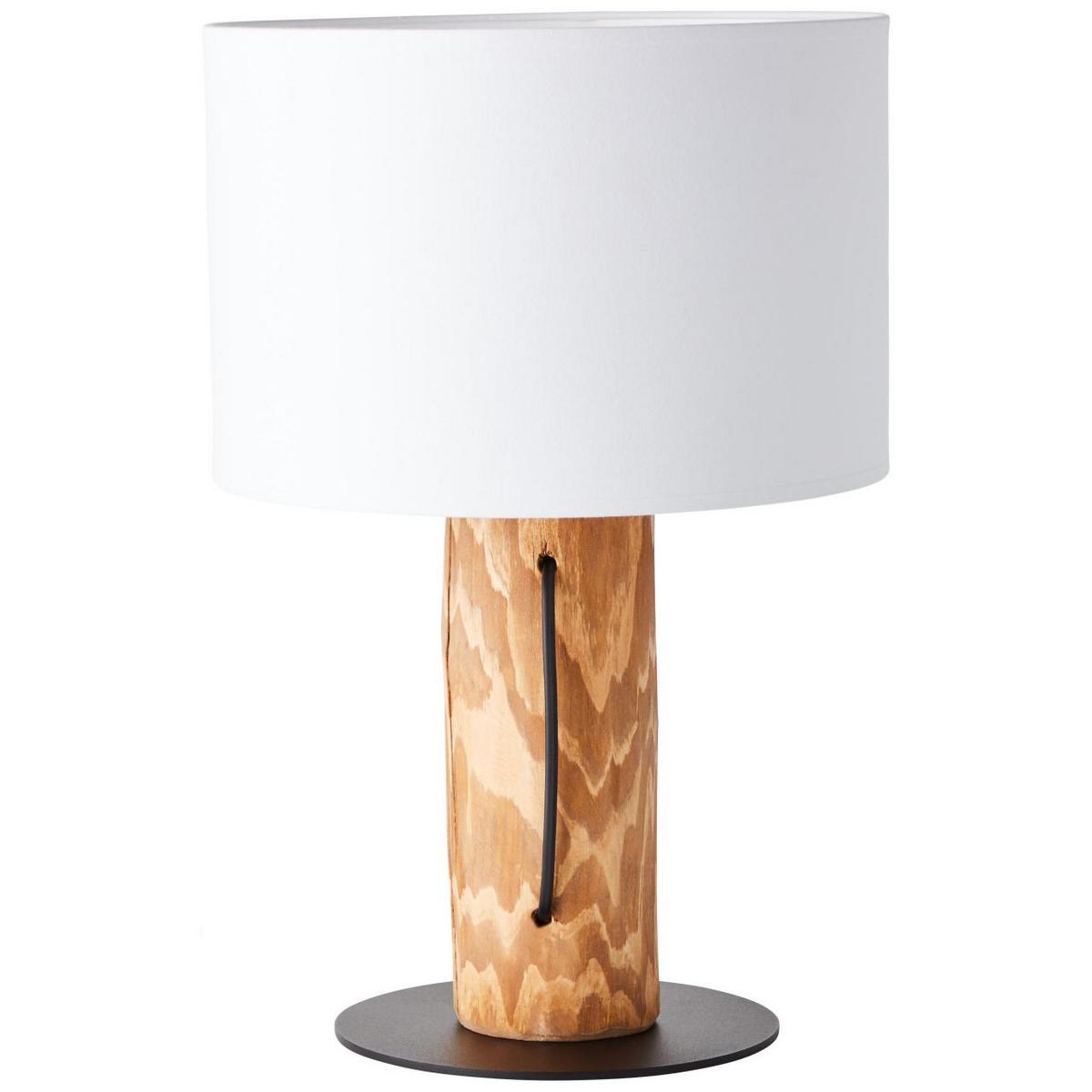 TISCHLEUCHTE Jimena 93125/35 - Kieferfarben, Holz (30/30/43cm) - Brilliant