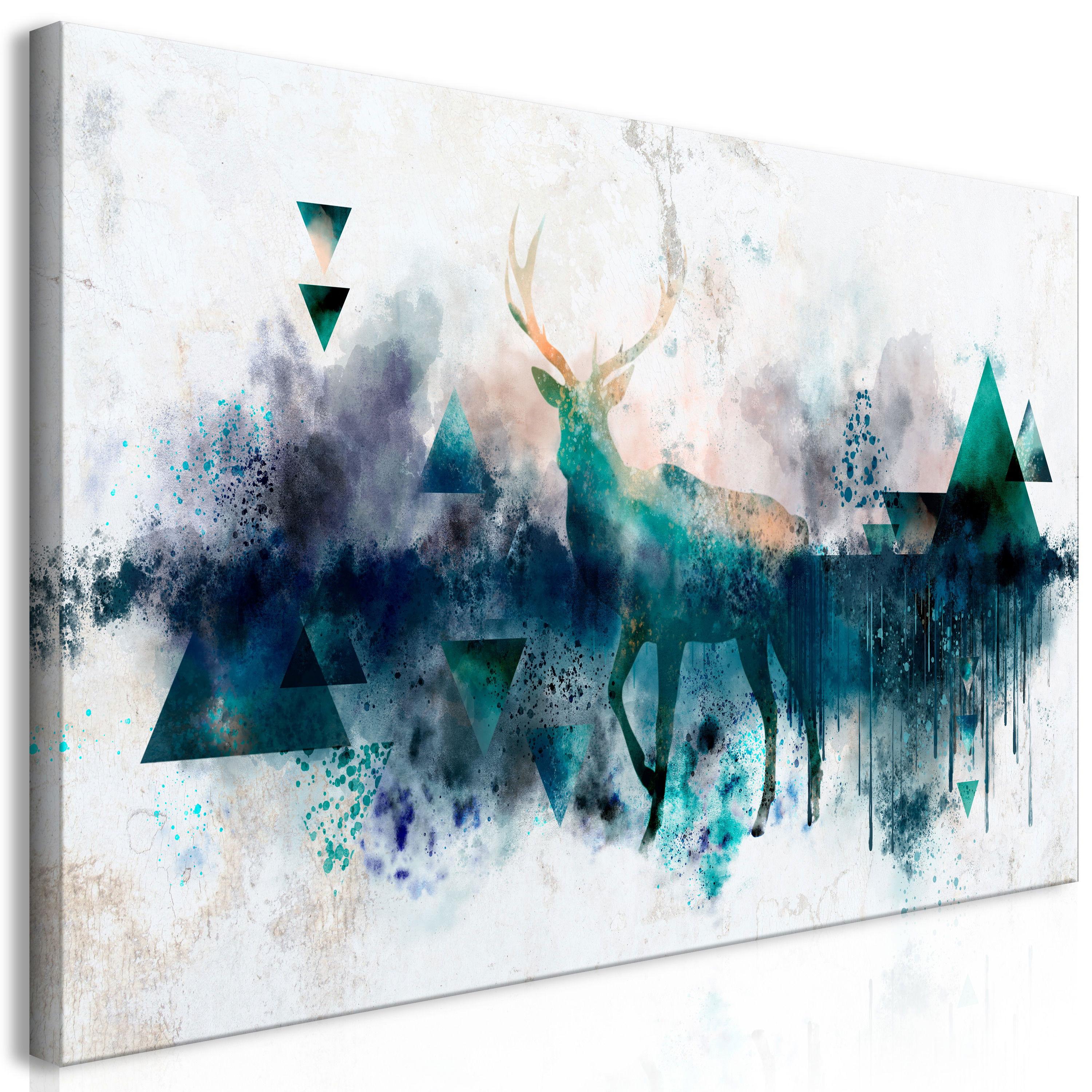 KUNSTDRUCK Bunt 120/60 cm - Multicolor, Textil (120/60cm) - KUNSTLOFT