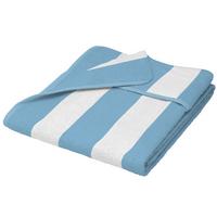 HANDTUCH Cassis 200x75cm Blau/Weiß gestreift - Blau, Textil (75/200cm) - Beautissu 