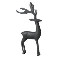 DEKOFIGUR HIRSCH Christmas Chic schwarz 44 cm - Schwarz, Metall (6.5/44/21.5cm) - Villeroy & Boch