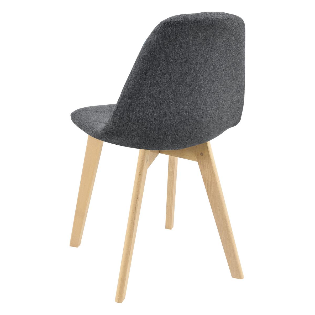 ESSZIMMERSTUHL Kopparberg 6er-Set - Grau, Textil (53/86/47cm) - [en.casa]