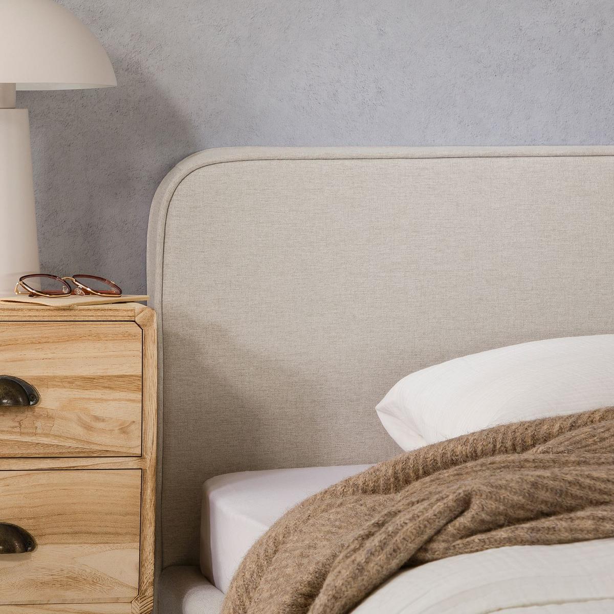 POLSTERBETT MARINI 90x200 cm beige - Beige, Textil (90/200cm) - IDIMEX