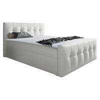 BOXBETT Malibu - H3 - Weiß, Holz (160/200cm) - MIRJAN24