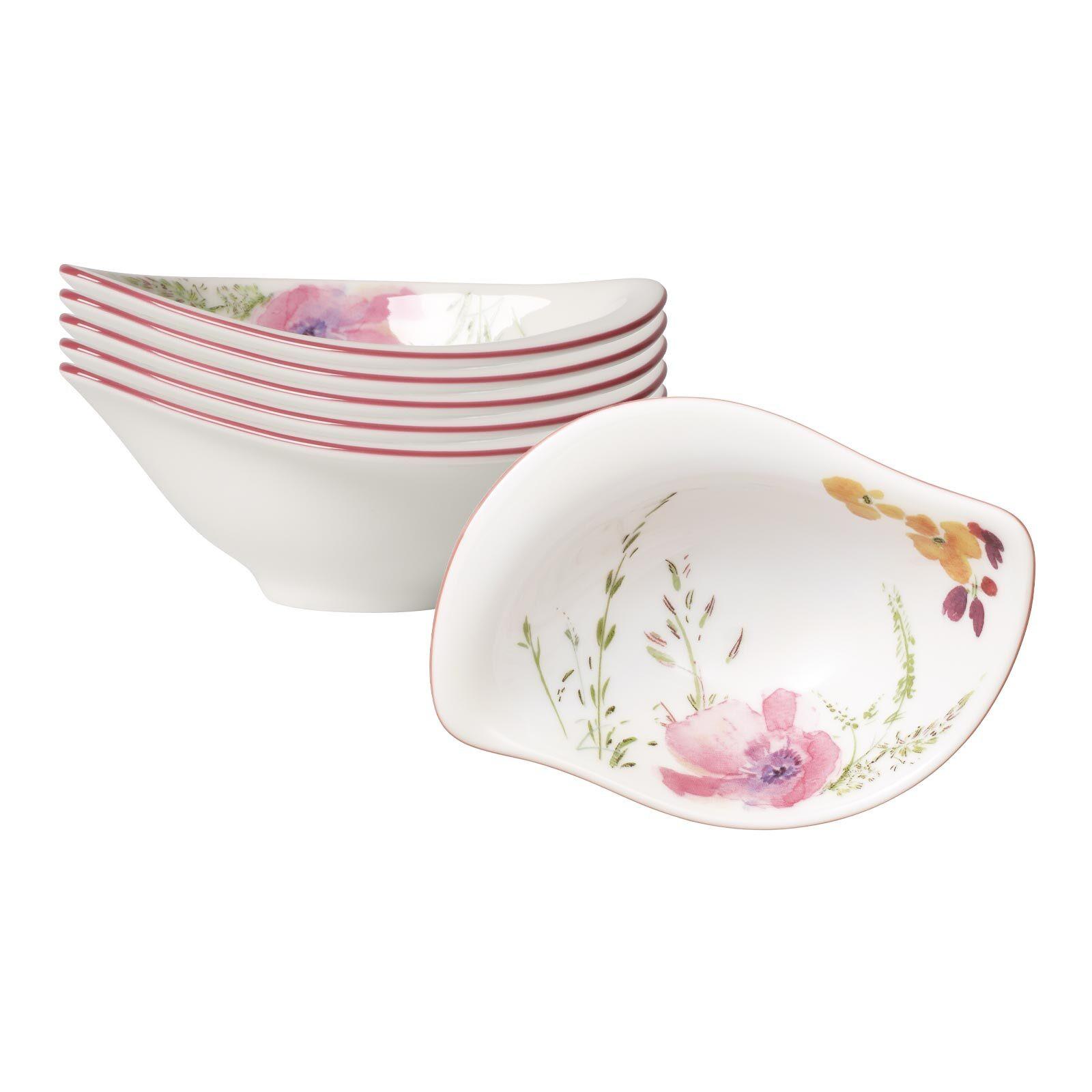 DIPSCHÄLCHEN Mariefleur Serve & Salad bunt 12 x 8 cm 6er Set - Multicolor, Keramik (1cm) - Villeroy & Boch