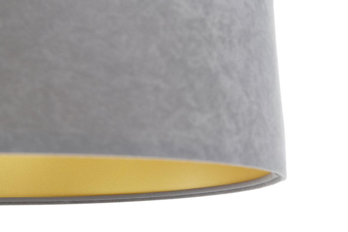 HÄNGELEUCHTE Grau 30/20 cm - Weiß/Grau, Kunststoff (30/0.4/20cm) - ONZENO
