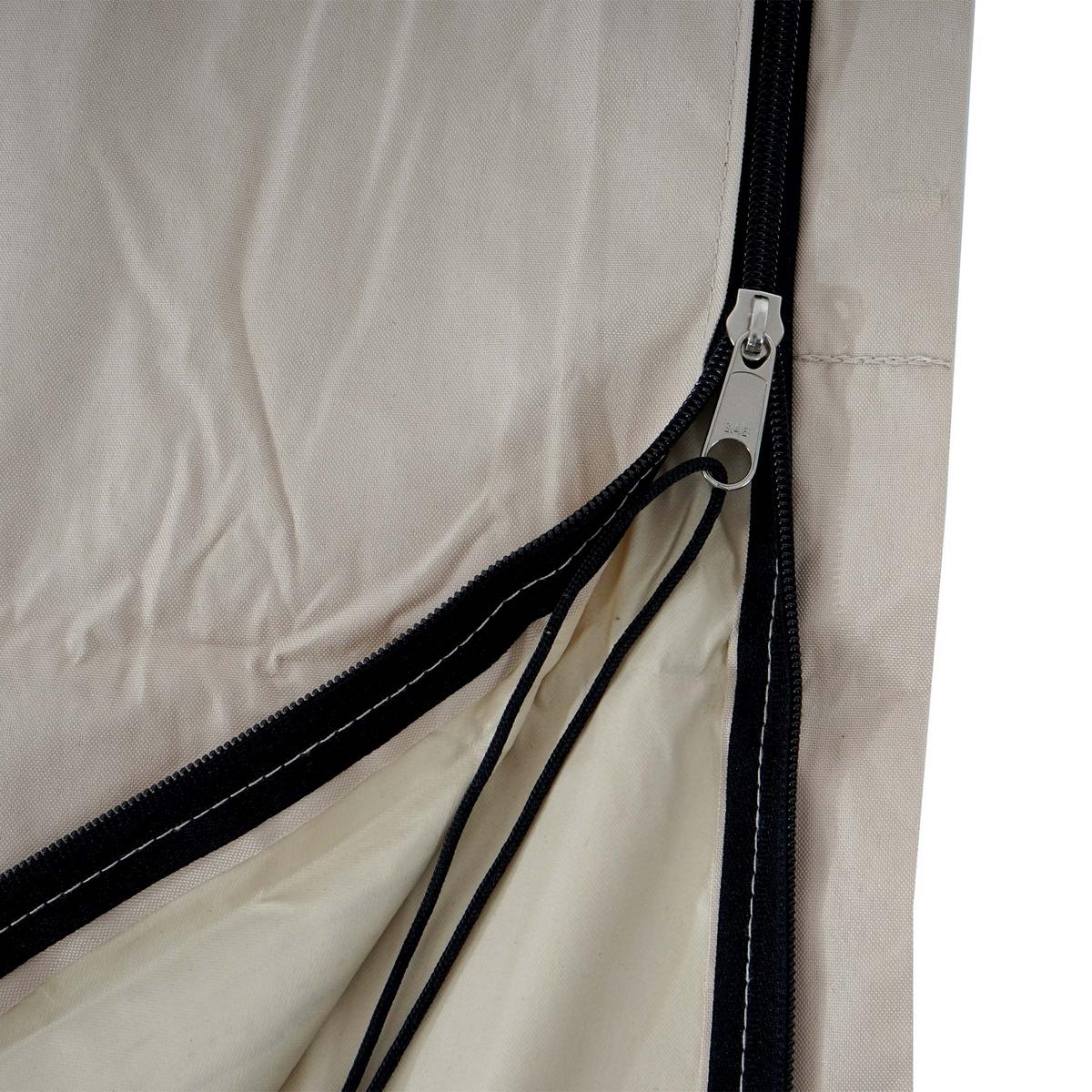 SCHUTZHÜLLE MCW FÜR AMPELSCHIRM BIS 4,3M Cremeweiß - Weiß, Textil (60/240/60cm) - MCW