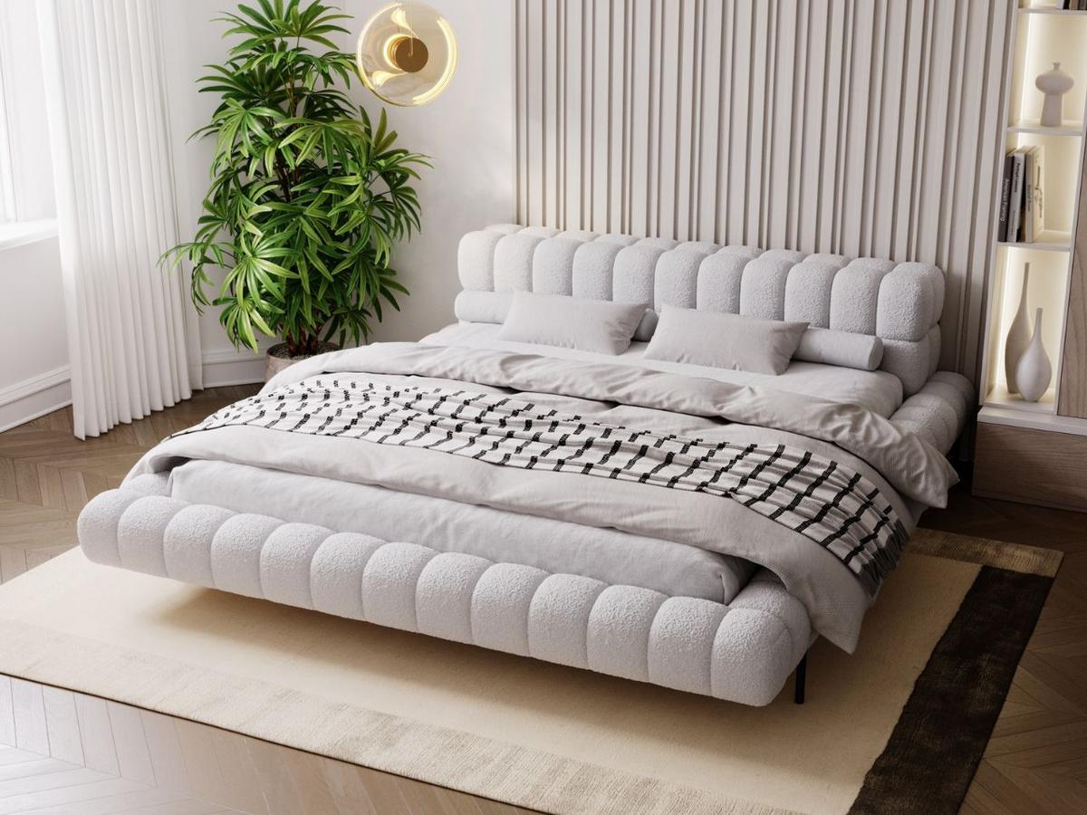 POLSTERBETT Imagine 180x200 Grau - Grau, Textil (180/200cm) - Graingold