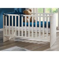 BABYBETT Lavea 70 x 140 cm höhenverstellbar - Weiß, Holzwerkstoff (70/140cm) - arthur berndt