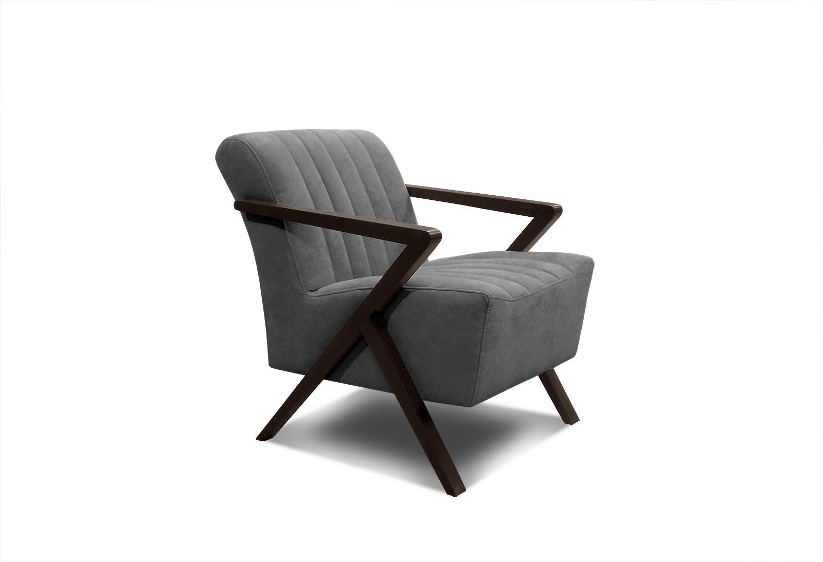 SESSEL LEBRON, grau - Grau, Holzwerkstoff/Textil (65/82/79cm) - Wozimo