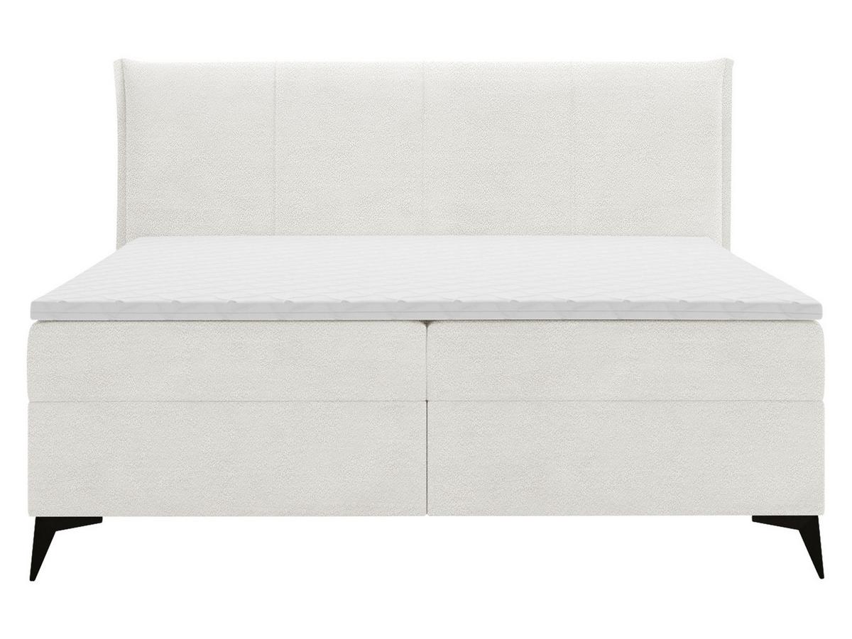 BOXBETT Eco Bis - H3 - Creme/Schwarz, Holz/Holzwerkstoff (160/200cm) - MIRJAN24