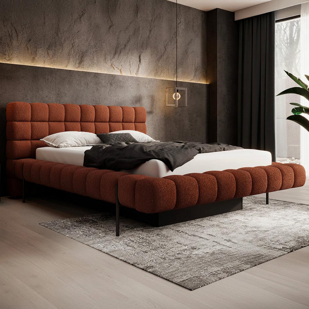 BOXBETT 160/200 Ezio Ziegel - Terracotta, Holz (160/200cm) - Petits-meubles
