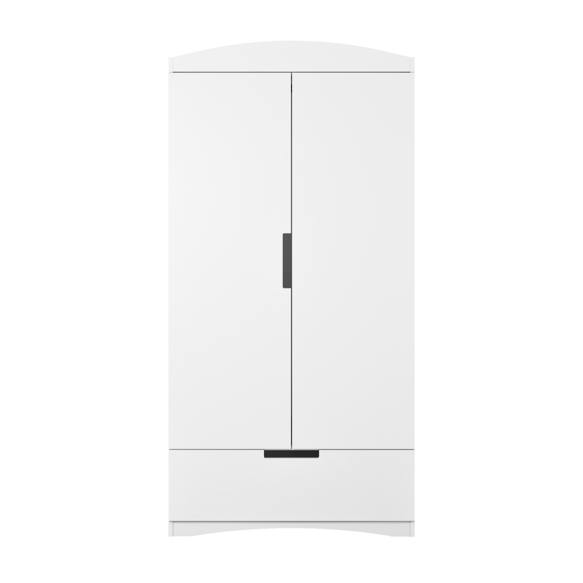 KINDERKLEIDERSCHRANK Classic - Weiß, Holzwerkstoff (36/187/90cm) - RAUMHIRSCH FURNITURE