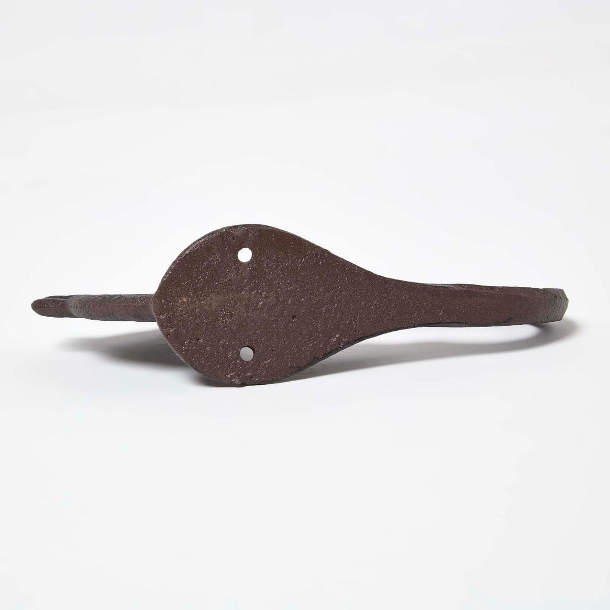 WANDHAKEN Pferdekopf, Gusseisen - Braun, Metall (5.7/19.6/11.4cm) - Homescapes