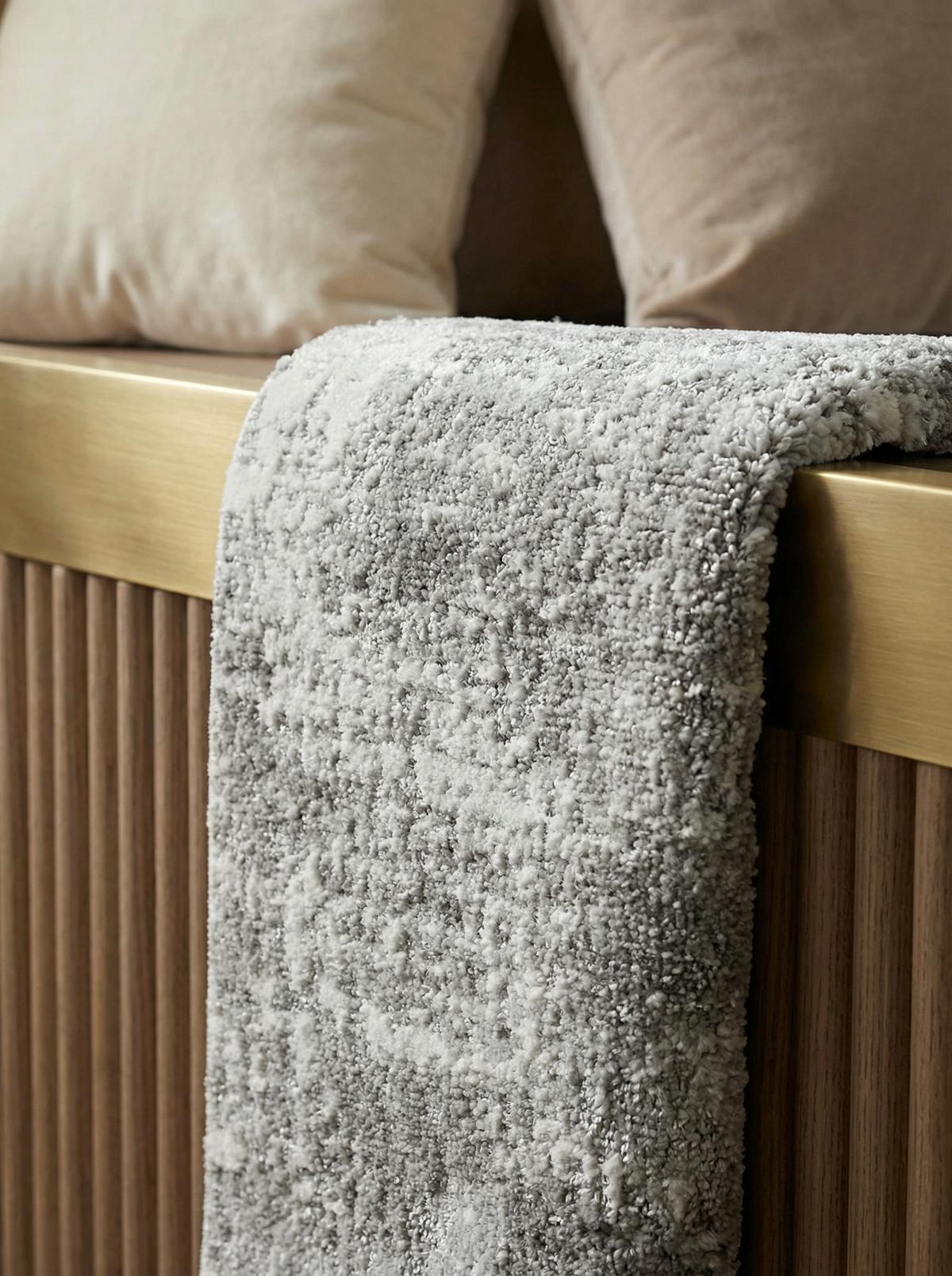 TEPPICH PARMA-Sorbolo, abstrakt, Silbergrau, 200 x 290 cm - Grau, Textil (290/200cm) - KADIMA DESIGN