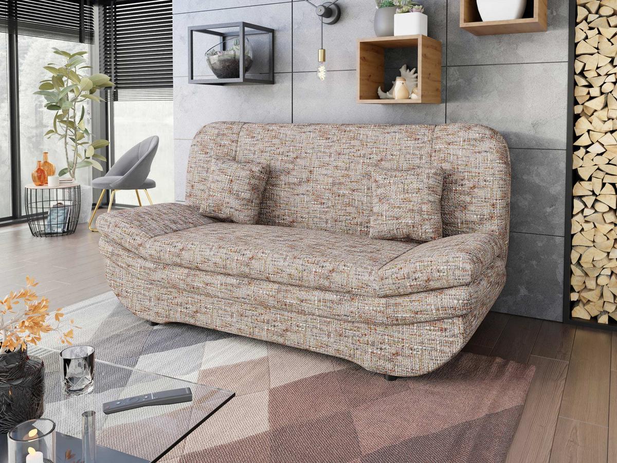 SCHLAFSOFA Weronika Premium - Schwarz/Cappuccino, Holz/Kunststoff (200/95/90cm) - MIRJAN24