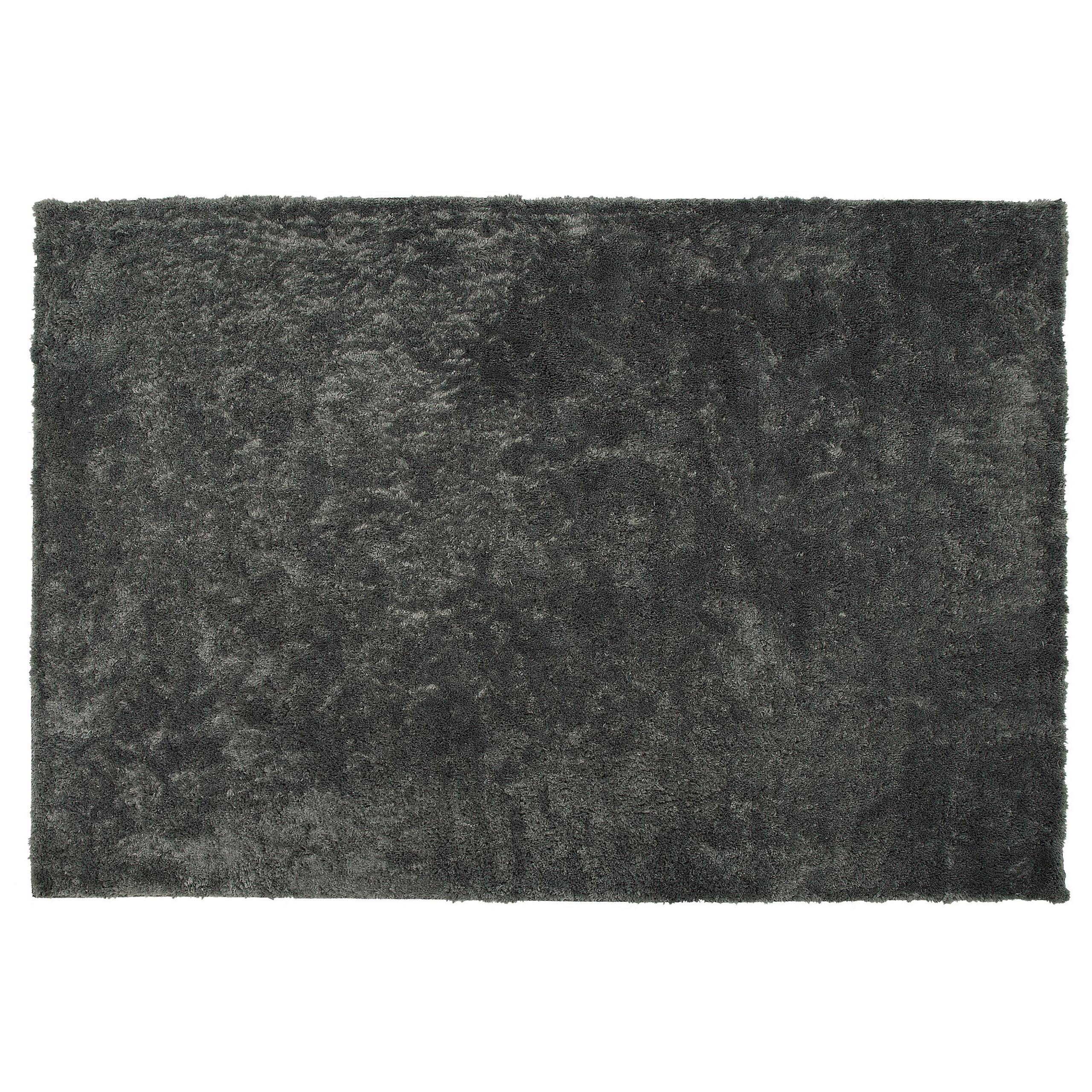 SHAGGY-TEPPICH Evren 230/160 cm - Grau, Kunststoff (160/230cm) - Beliani