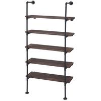 STANDREGAL Braun - Braun, Holz (80/165/28cm) - MCW