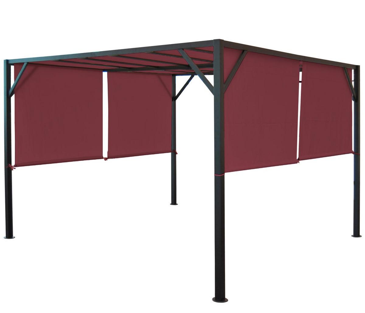 ERSATZBEZUG DACH FÜR PERGOLA BEJA Bordeaux - Bordeaux, Textil (372/1/596cm) - MCW