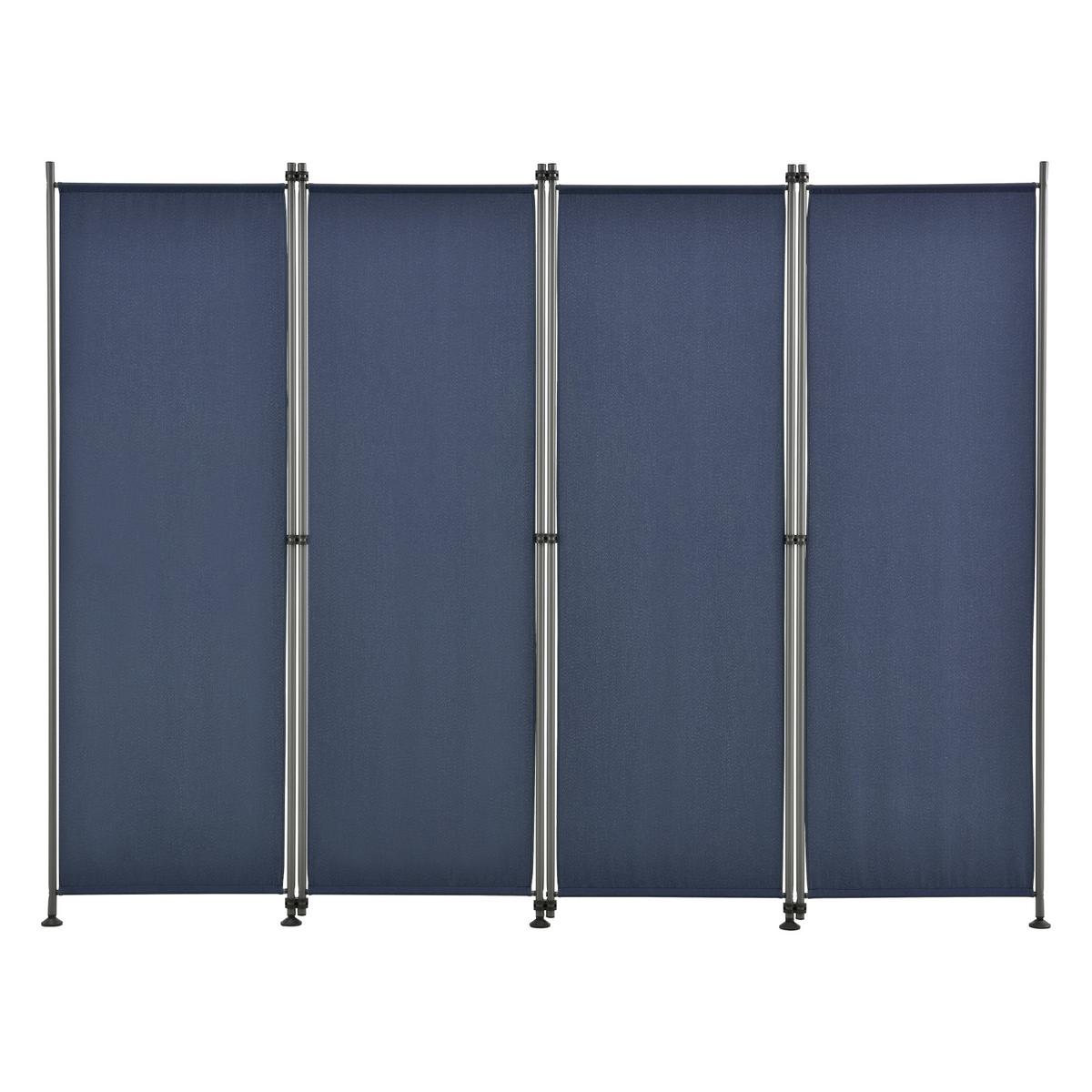 SICHTSCHUTZ Modica - Dunkelblau, Textil/Metall (215/170cm) - pro.tec