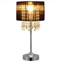 TISCHLAMPE Bellevue - Schwarz, Metall (20/20/40cm) - lux.pro