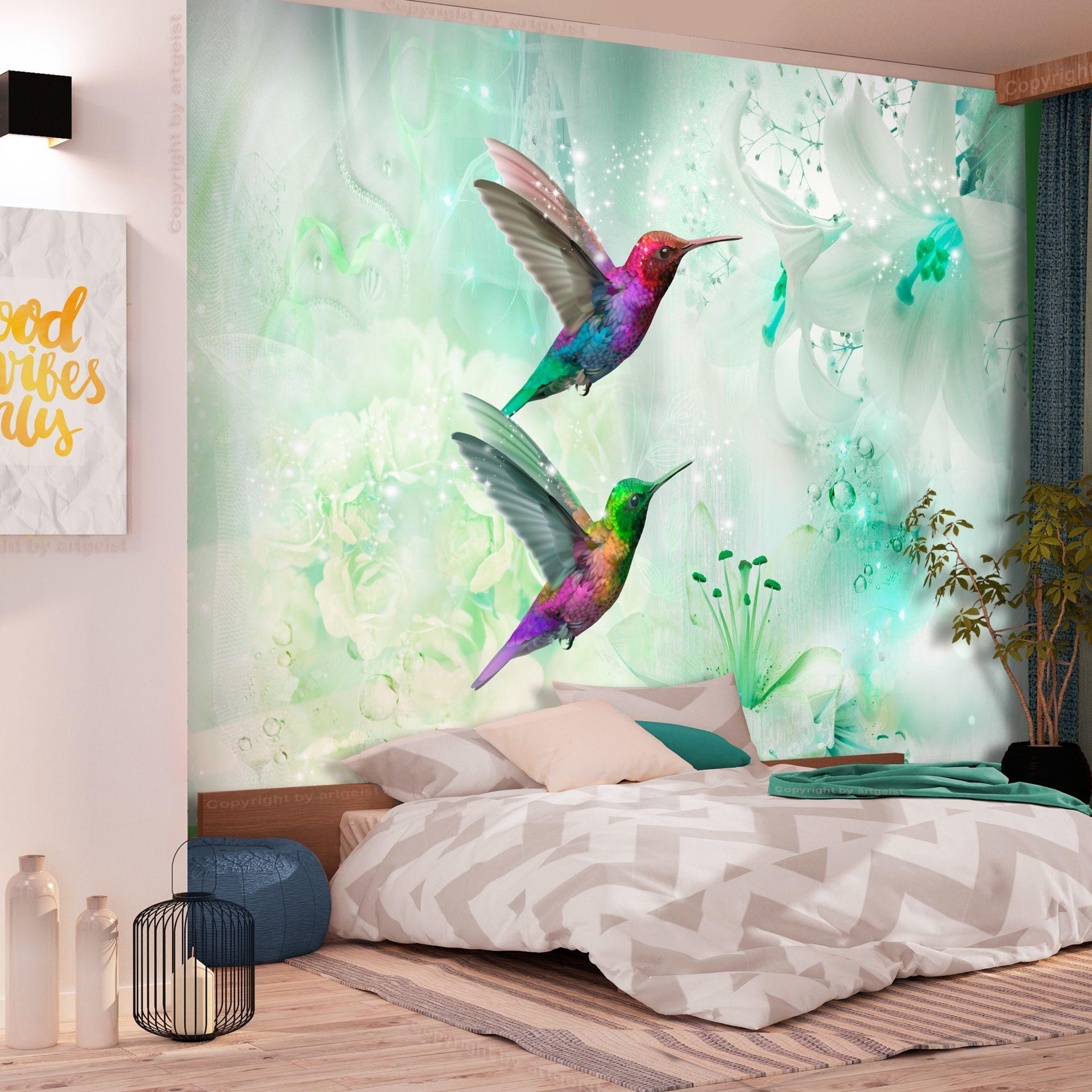 SELBSTKLEBENDE FOTOTAPETE 441/315 cm - Multicolor/Grün, Kunststoff/Textil (441/1cm) - KUNSTLOFT