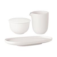 MILCH- UND ZUCKER-SET Afina weiß - Weiß, Keramik (1/2cm) - Villeroy & Boch