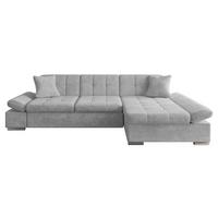 ECKSOFA Malwi, Seite: Rechts - Silberfarben, Holz/Textil (278/161cm) - MIRJAN24