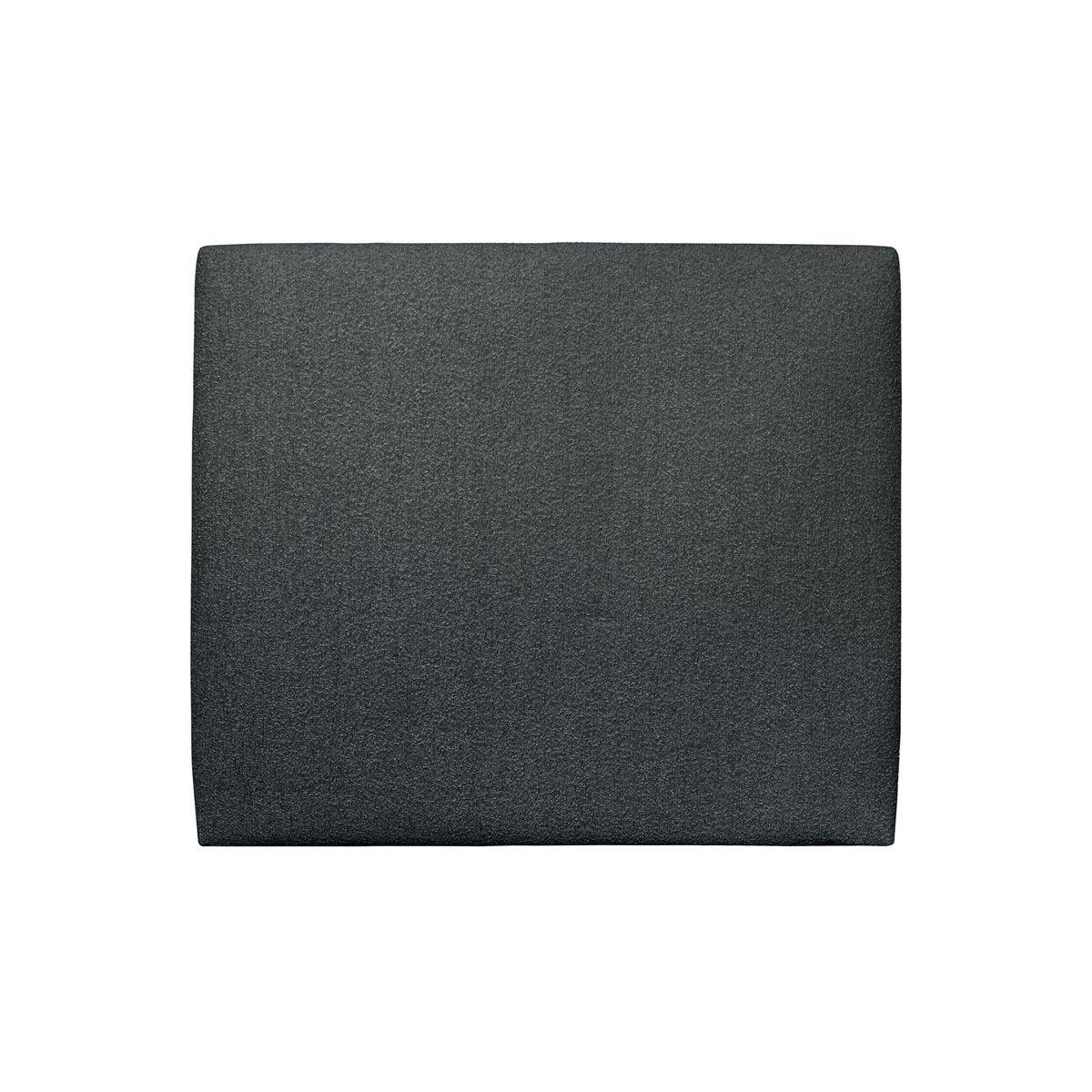 KOPFTEIL gepolstertes – schwarzer Bouclé-Stoff - 180 cm - Beige/Schwarz, Karton/Holz (180/120/10cm) - Sommeil de Plomb