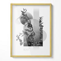 BILDERRAHMEN - Silberfarben, Kunststoff (60/80/1.5cm) - Wallfluent