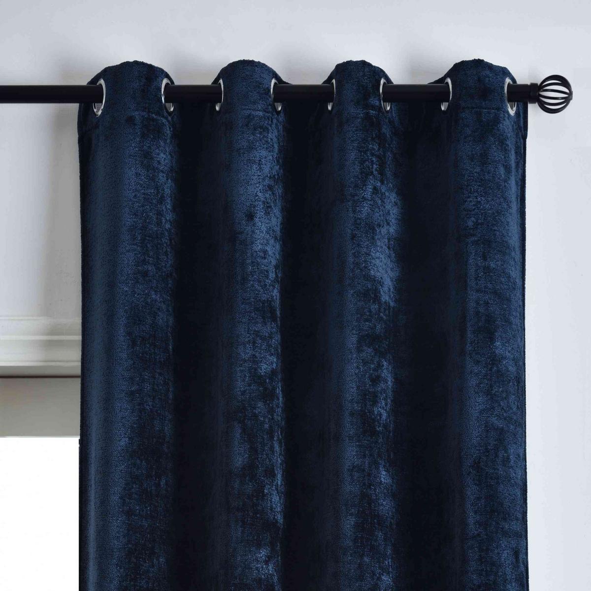 VORHANG NÜRNBERG HxB 245x135 cm Blau - Blau, Textil (135/245/245cm) - Gardinenbox