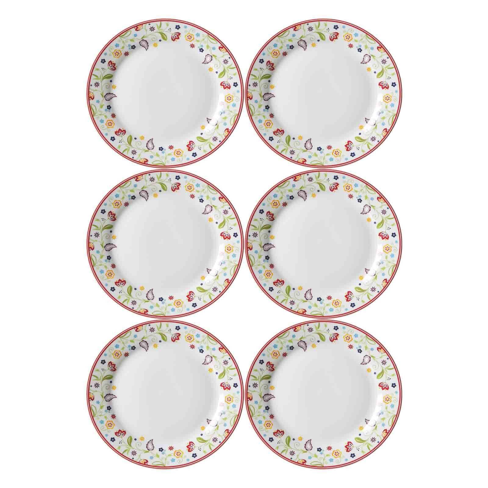 TELLER Doppio bunt ø 27.0 cm 6er Set - Multicolor, Keramik (27cm) - Ritzenhoff Breker
