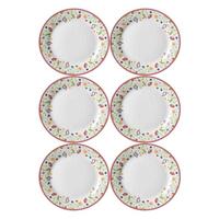 TELLER Doppio bunt ø 27.0 cm 6er Set - Multicolor, Keramik (27cm) - Ritzenhoff Breker