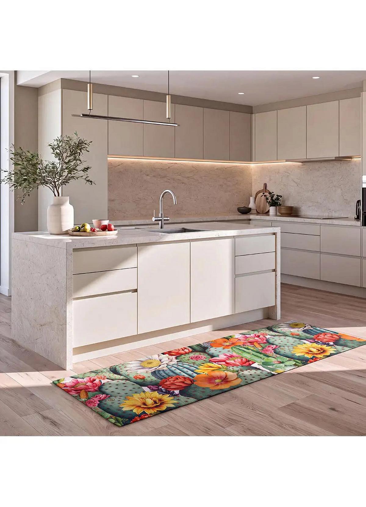 KÜCHENTEPPICH Mehrfarbig Ricci 52/100 cm - Multicolor, Textil (52/100cm) - Atticgo