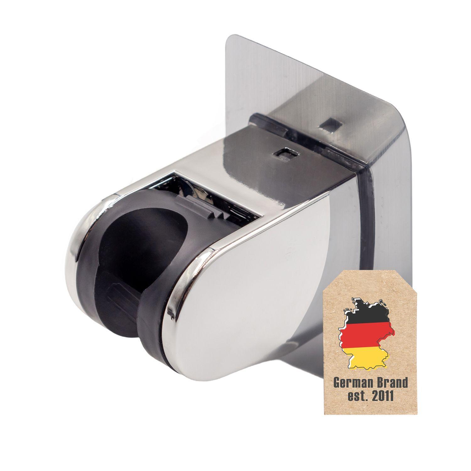 HANDBRAUSE Halterung 7 x 9.5 x 6 cm - Silberfarben, Kunststoff (6/9/7cm) - Intirilife