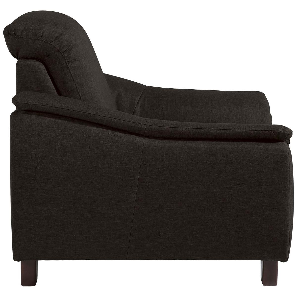 POLSTERSESSEL Kaylil Flachgewebe schoko - Mokka, Kunststoff (87/82/100cm) - 58aufmkessel