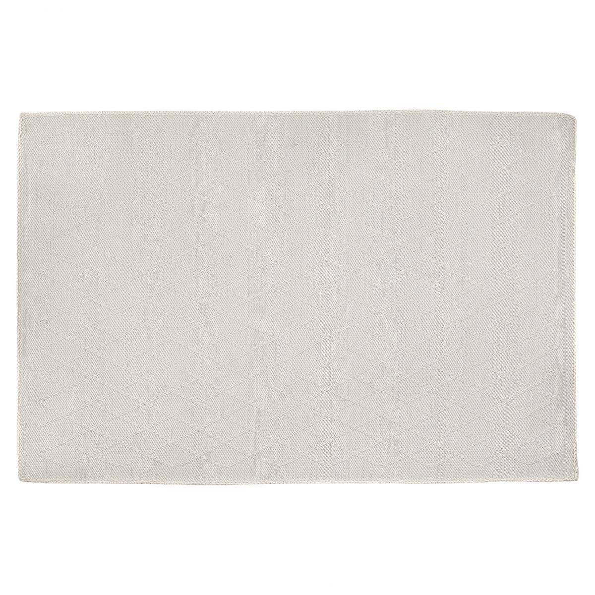 KURZFLOR-TEPPICH Erzin 200/140 cm - Weiß, Textil (140/200cm) - Beliani