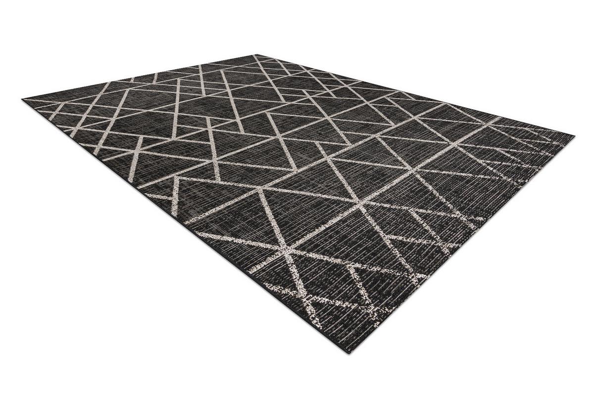 TEPPICH Floorlux 120/170 cm - Schwarz, Textil (120/170cm) - rugsX